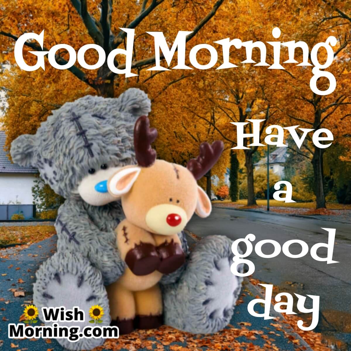 Good Morning Teddy Greetings