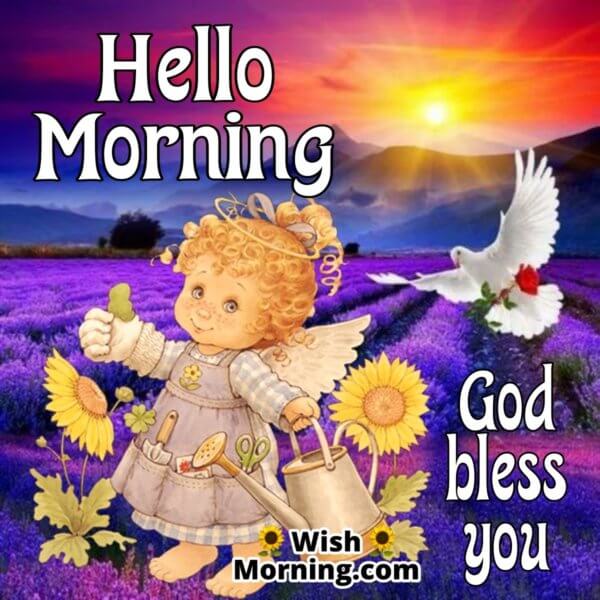 Good Morning Angel Images - Wish Morning