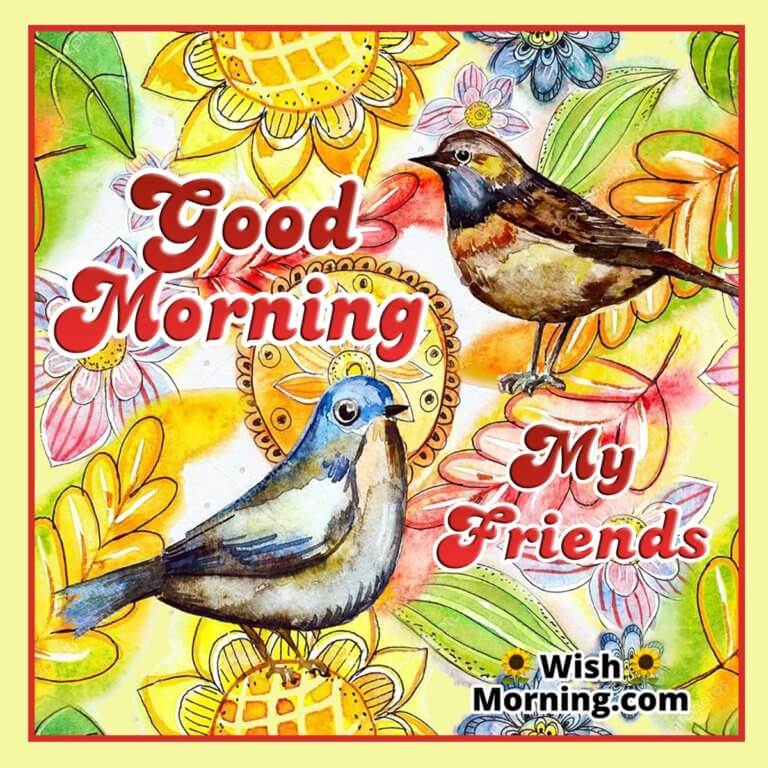 Good Morning Birds Images - Wish Morning