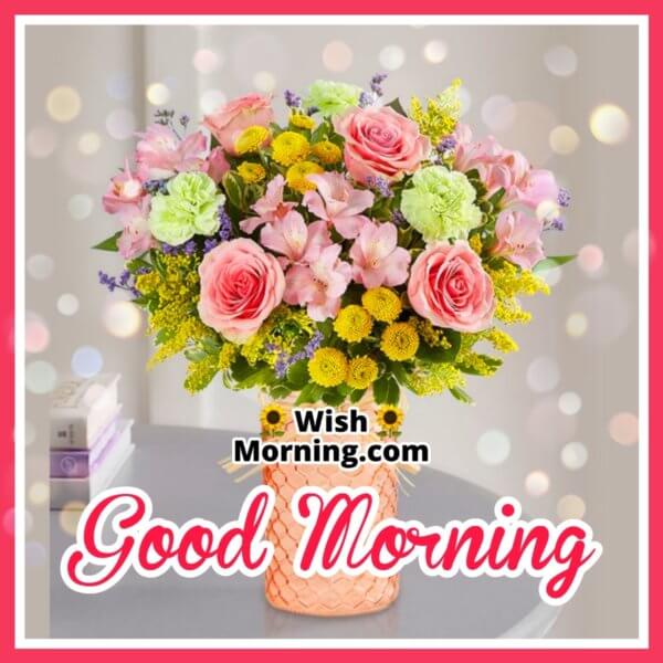 Good Morning Flower Bouquet Images - Wish Morning