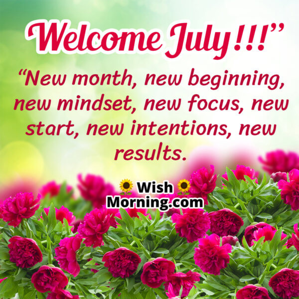 July Month Wishes And Quotes - Wish Morning