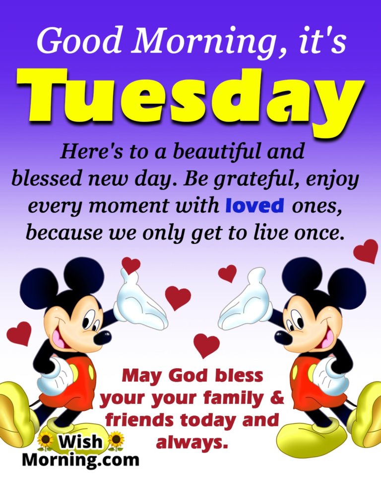 Best Tuesday Morning Quotes Wishes - Wish Morning