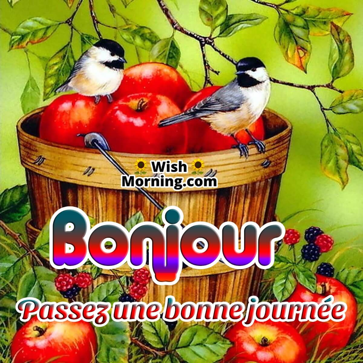 Bonjour Passez Une Bonne Journee