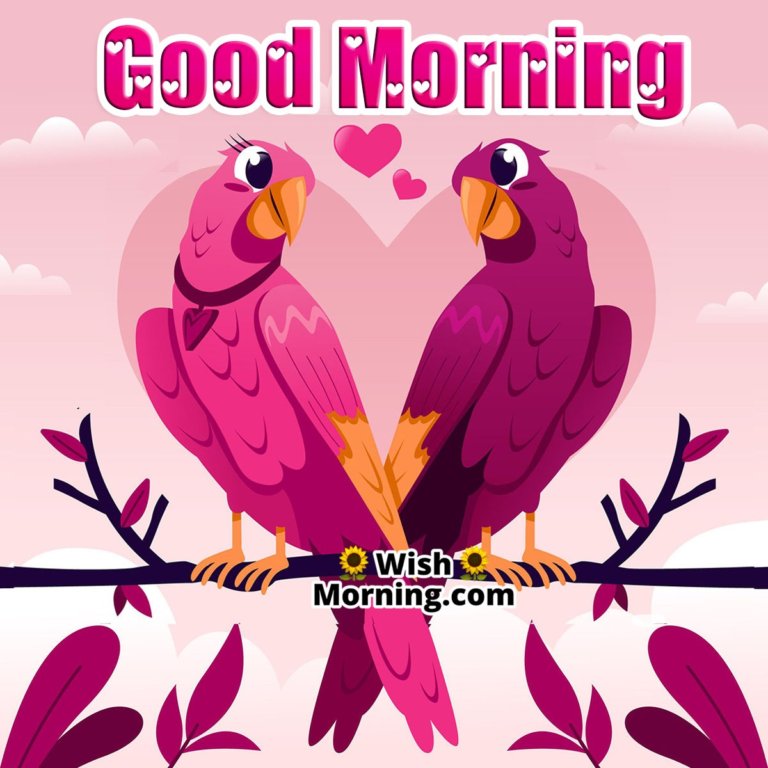 Good Morning Birds Images - Wish Morning