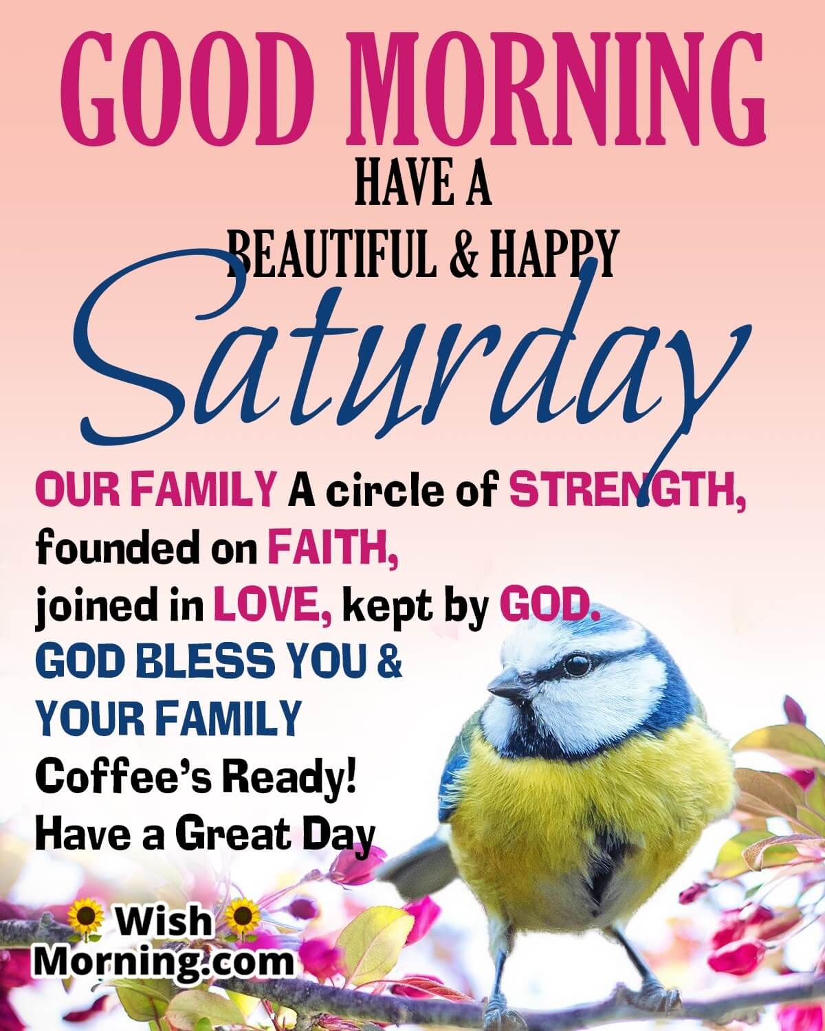 Splendid Saturday Morning Quotes Wishes Wish Morning