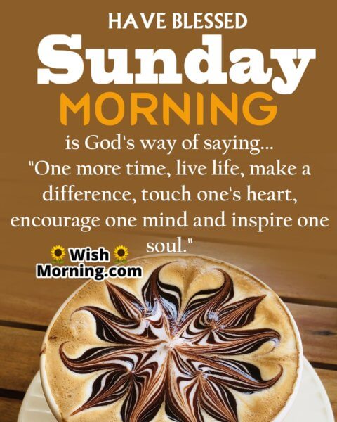 Best Sunday Morning Quotes Wishes - Wish Morning