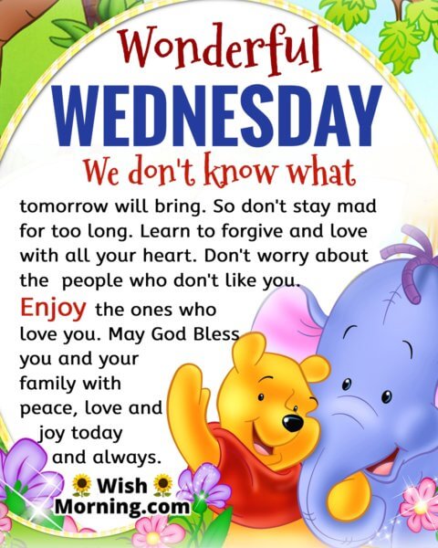 Wonderful Wednesday Quotes Wishes - Wish Morning