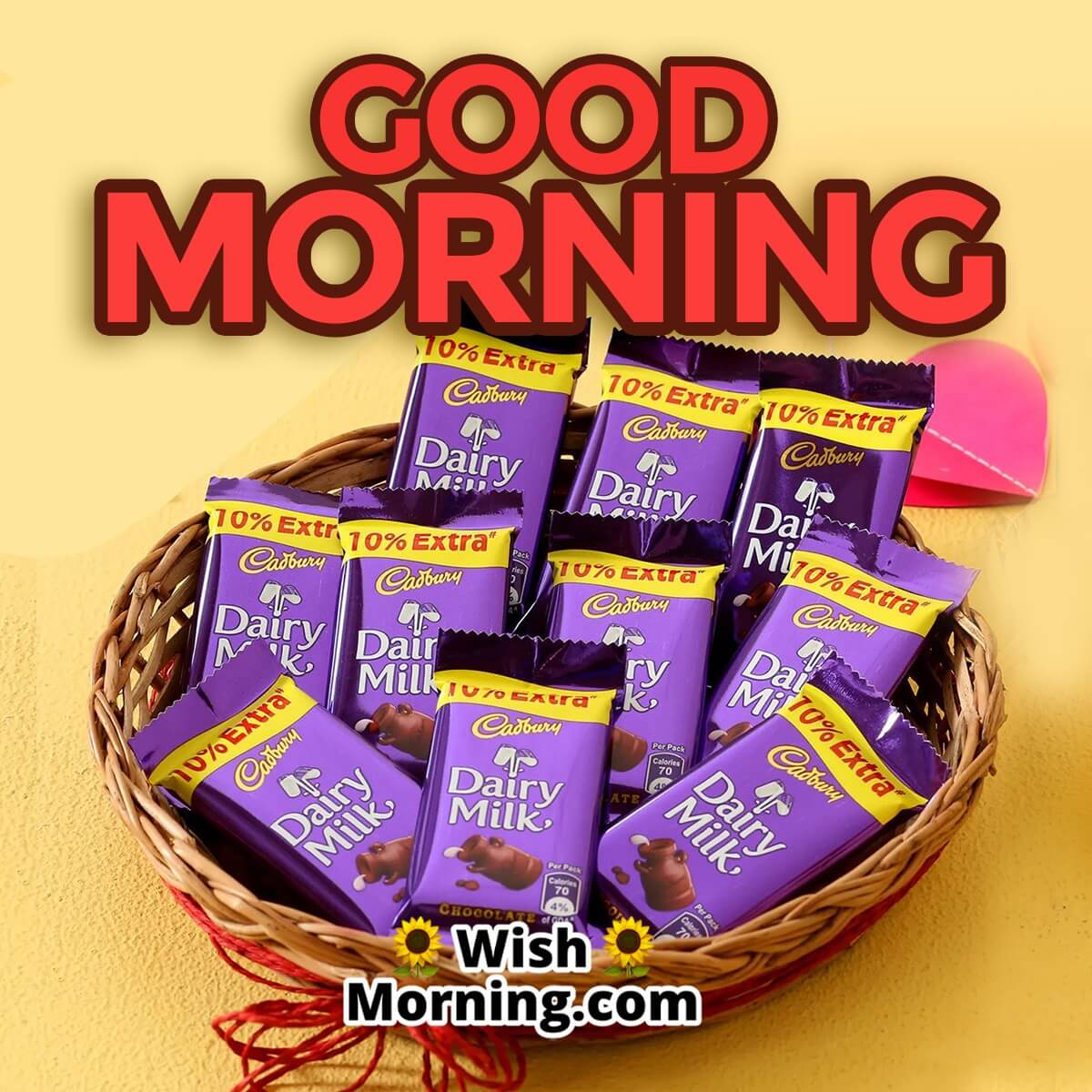 Sweet Good Morning Chocolate Images - Wish Morning