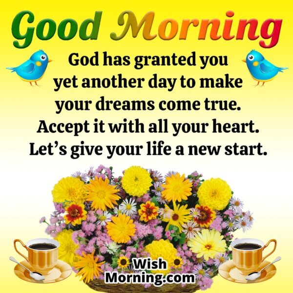 Beautiful Good Morning Messages - Wish Morning