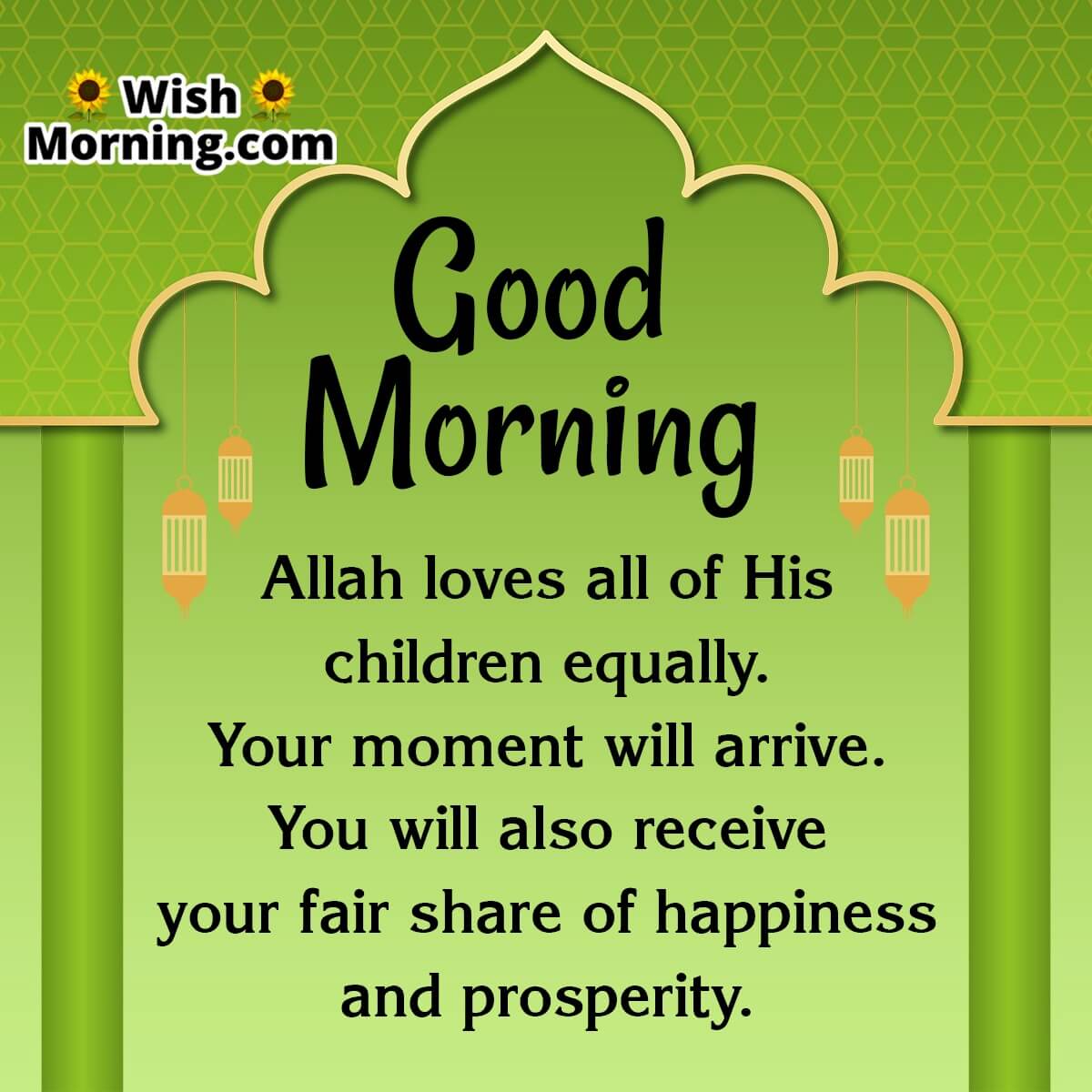 Good Morning Islamic Messages Wish Morning