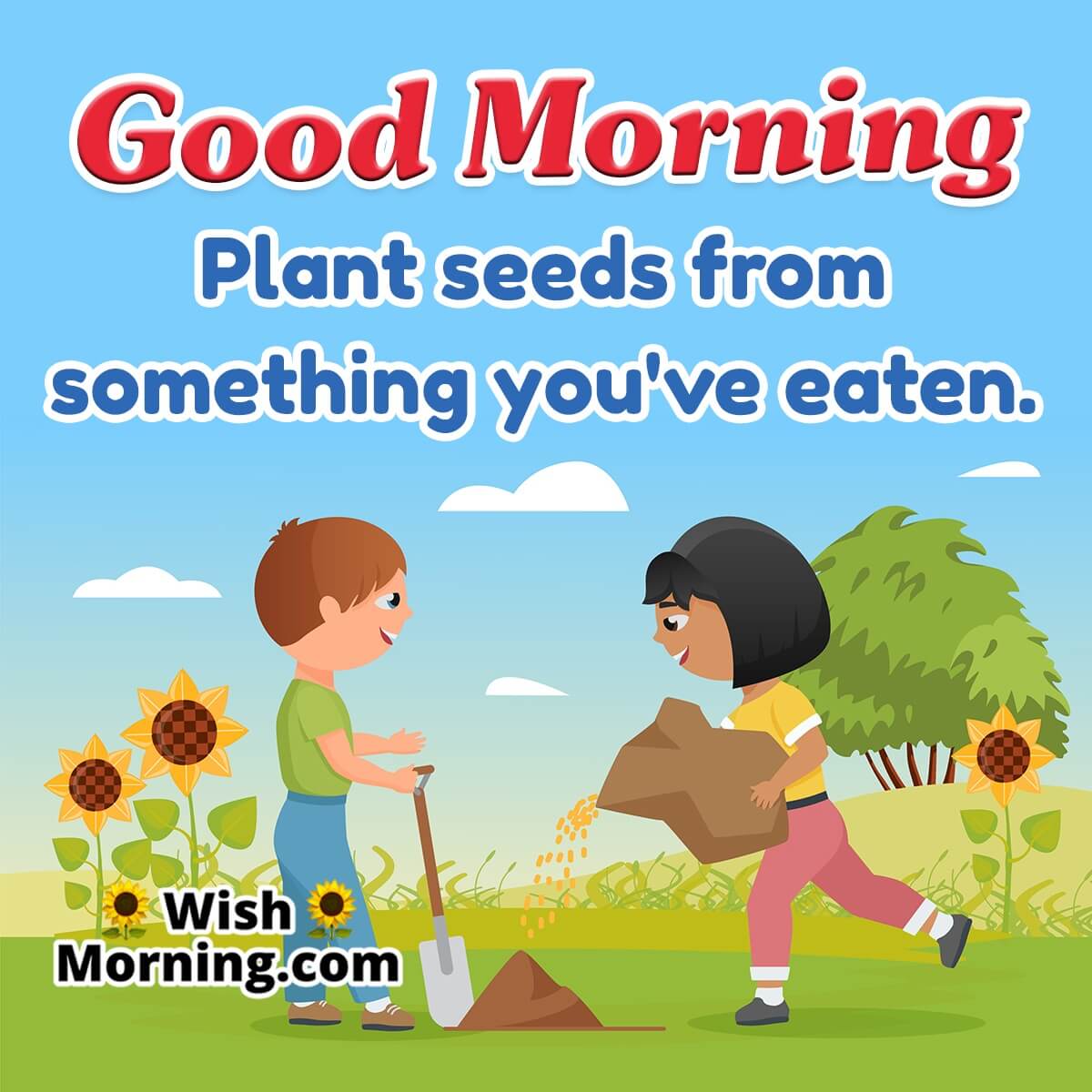 Good Morning Kids Activity - Wish Morning
