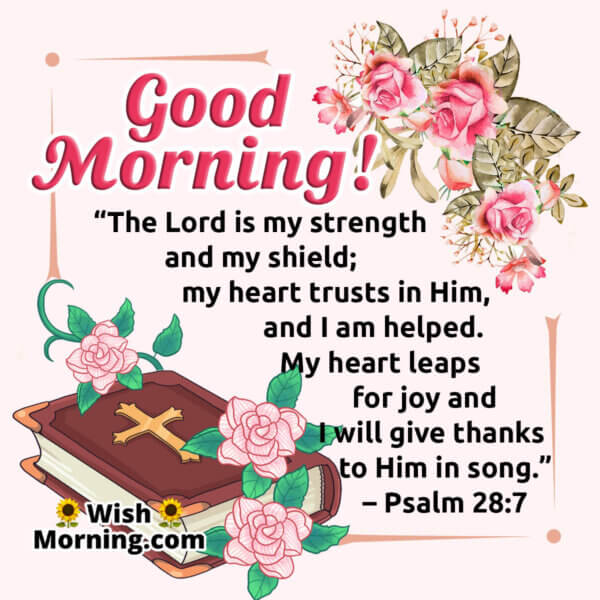 Good Morning Quotes from the Bible - Wish Morning