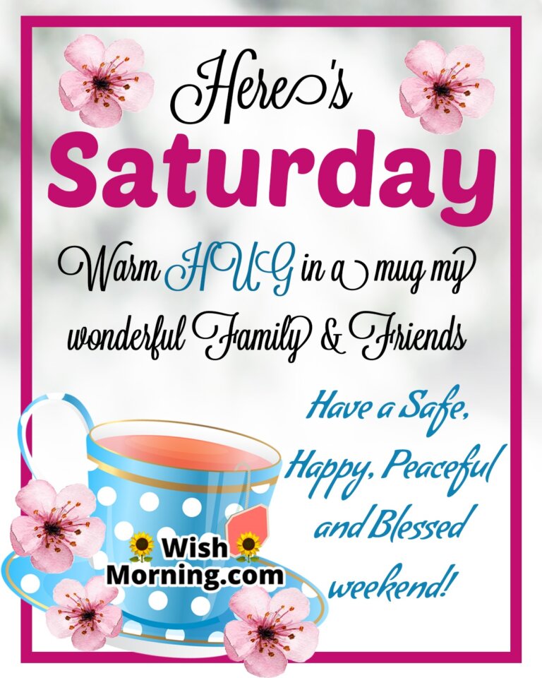 Splendid Saturday Morning Quotes Wishes - Wish Morning