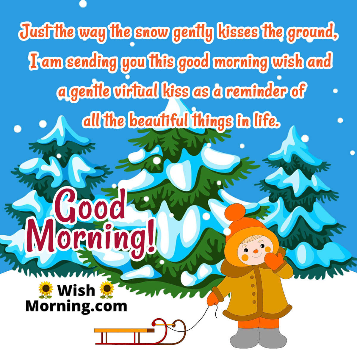 Winter Morning Wishes - Wish Morning