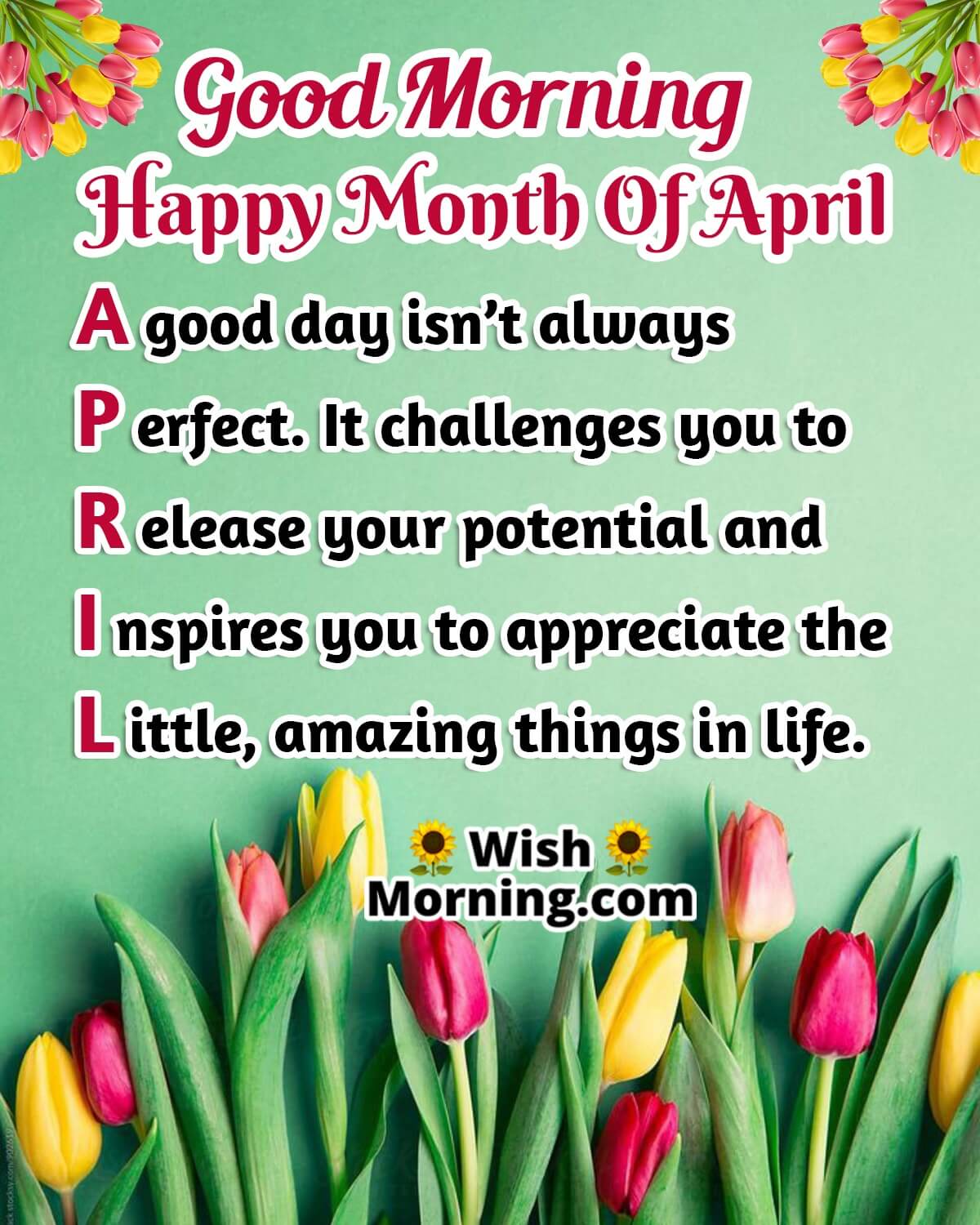 April Month Wishes And Quotes - Wish Morning