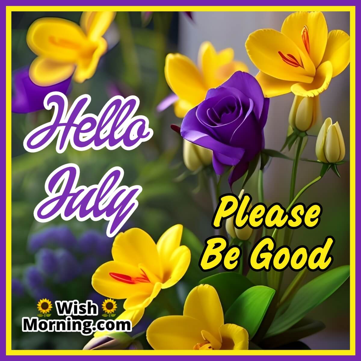 Hello July Please Be Good