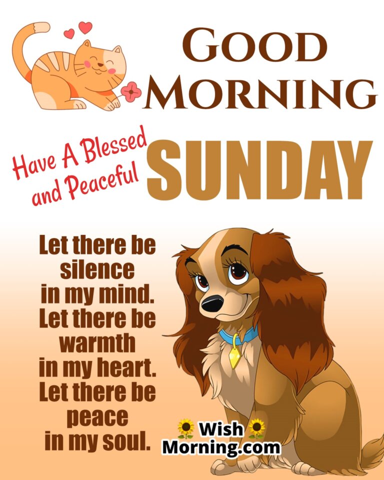 Best Sunday Morning Quotes Wishes - Wish Morning