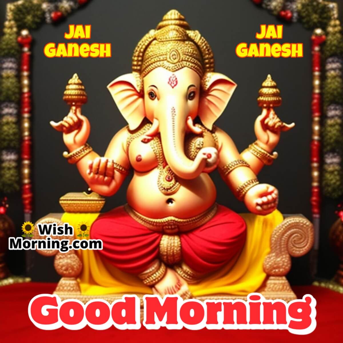 Good Morning Ganesh Pic