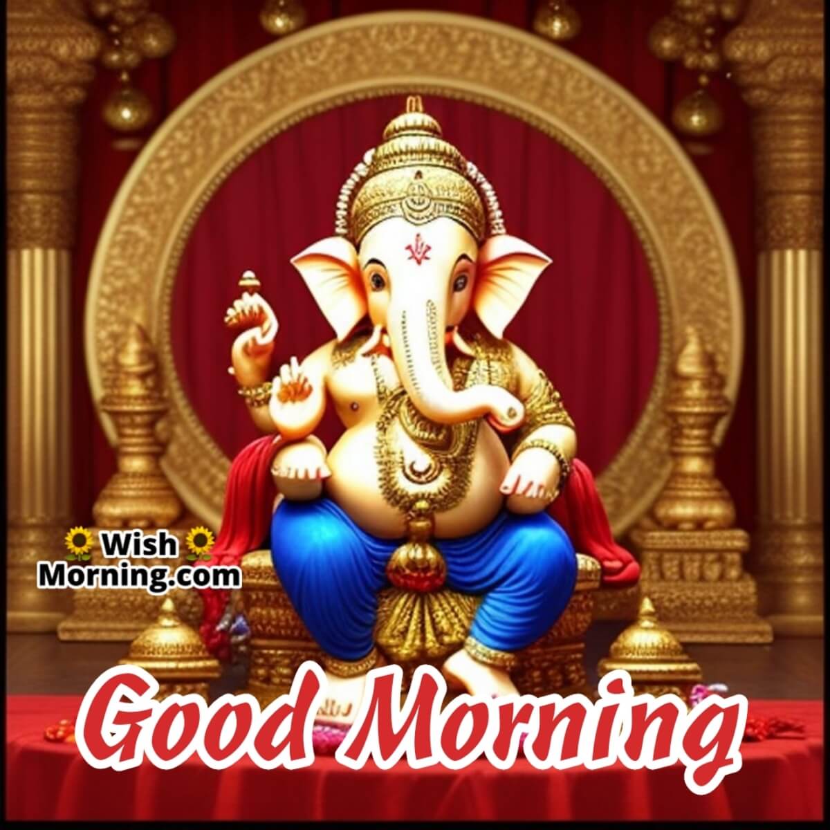 Good Morning Ganesh Picture