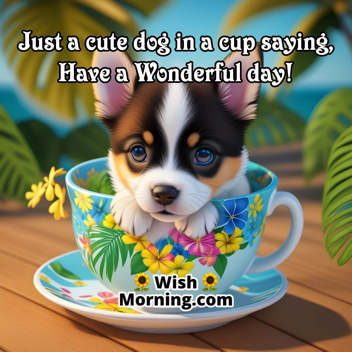 Have a Wonderful Day - Wish Morning