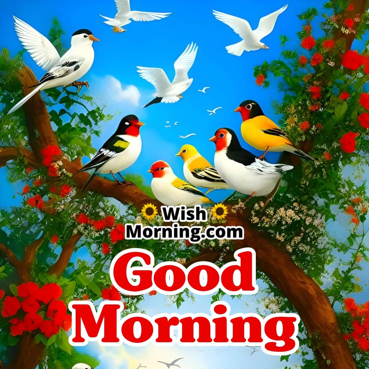 Good Morning Greetings GIF - Good Morning Greetings Bird