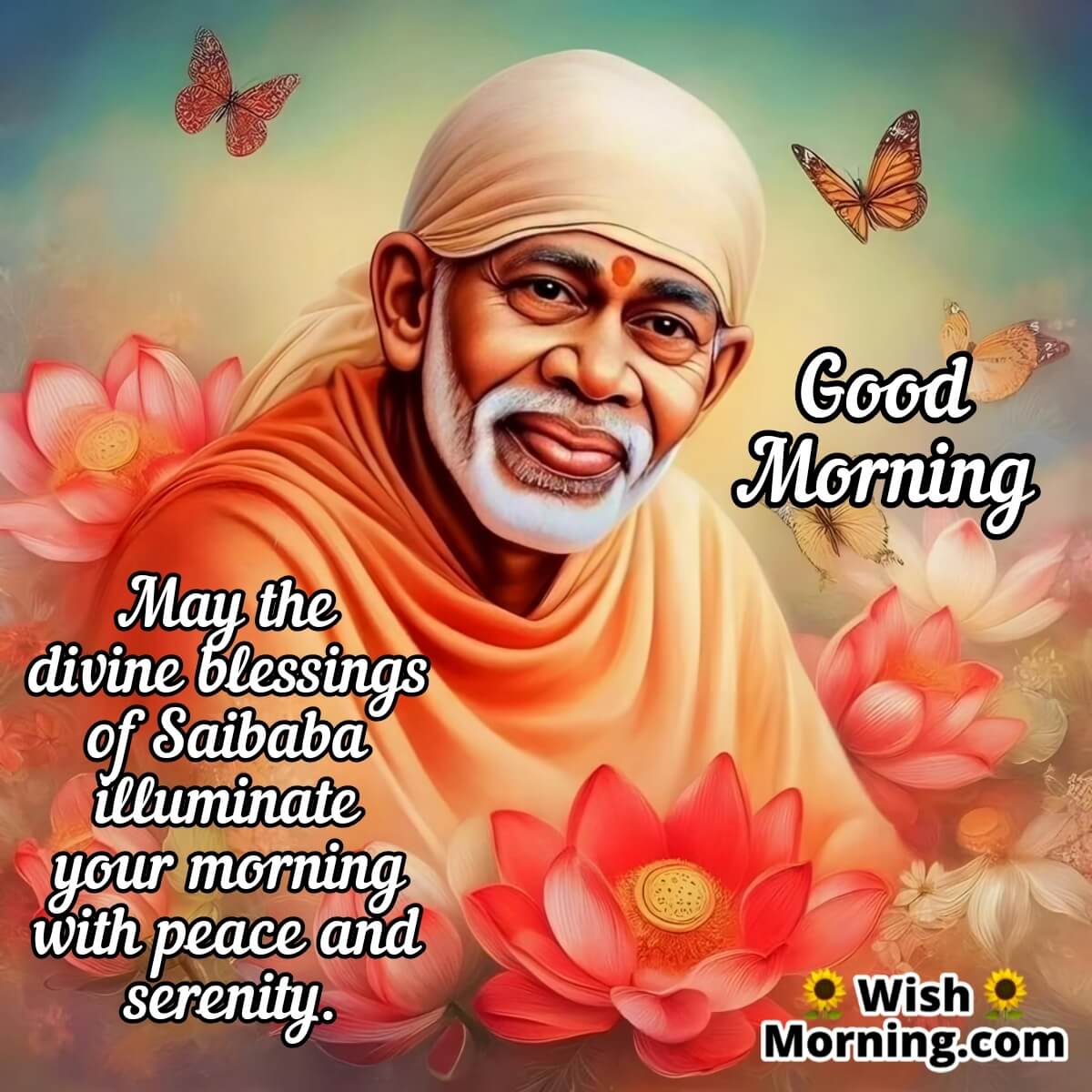 Good Morning Saibaba Blessings