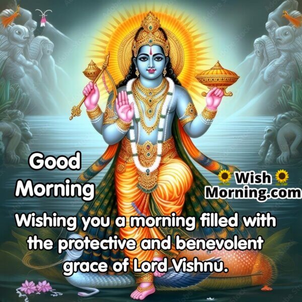 Good Morning Vishnu Images - Wish Morning