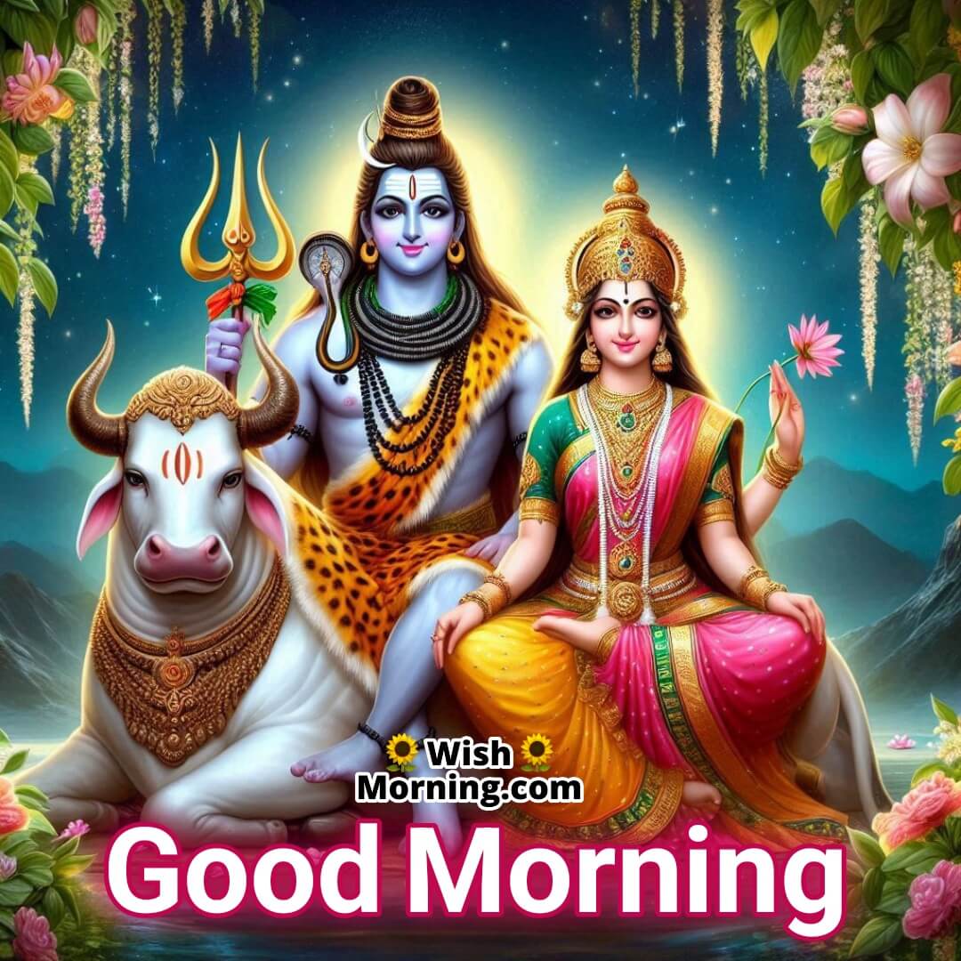 Good Morning Lord Shiva Parvati