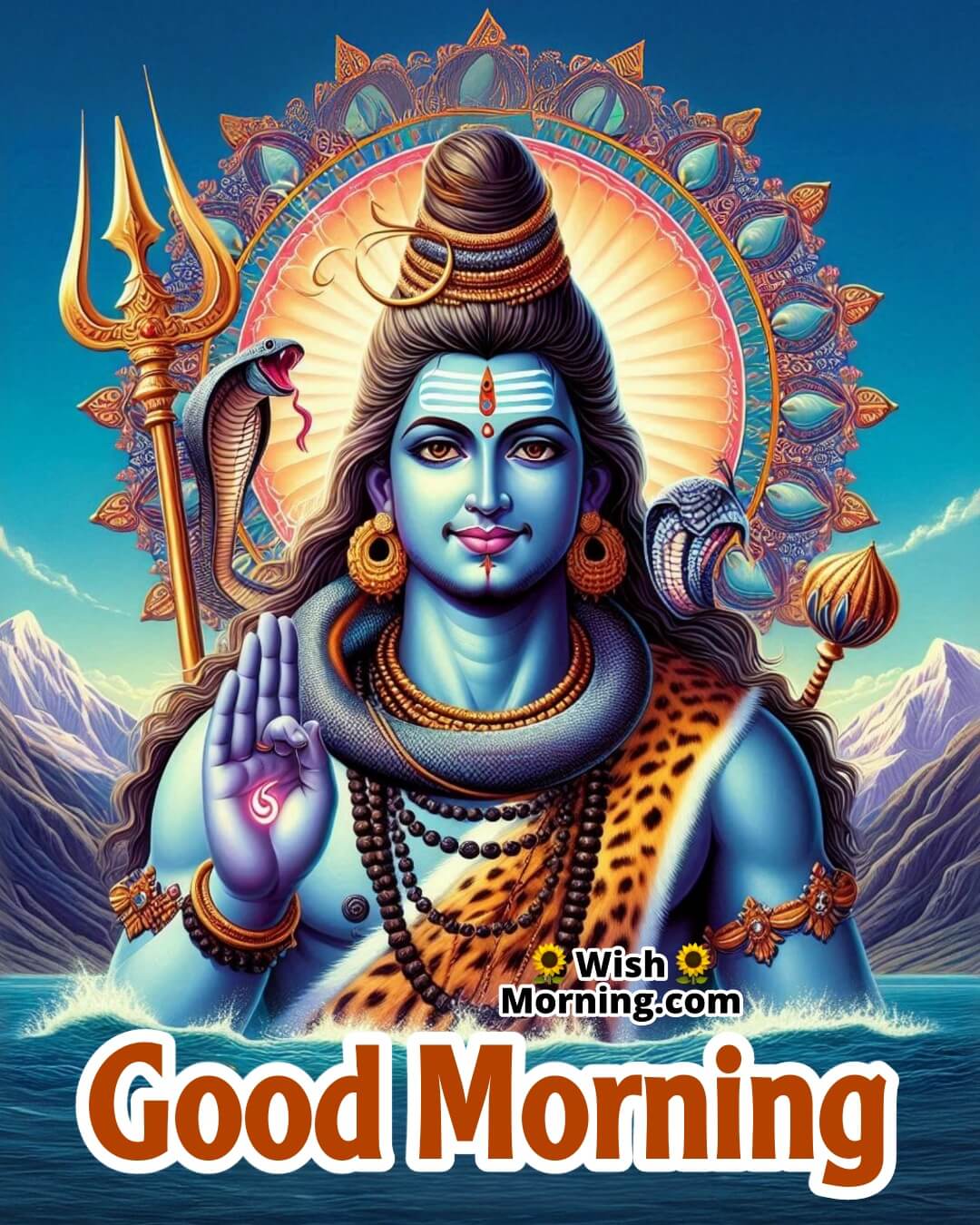 Good Morning Lord Shiva Photo