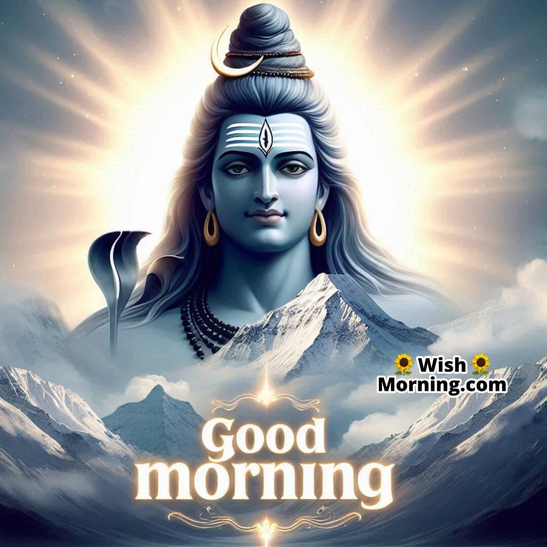 Good Morning Lord Shiva Pic