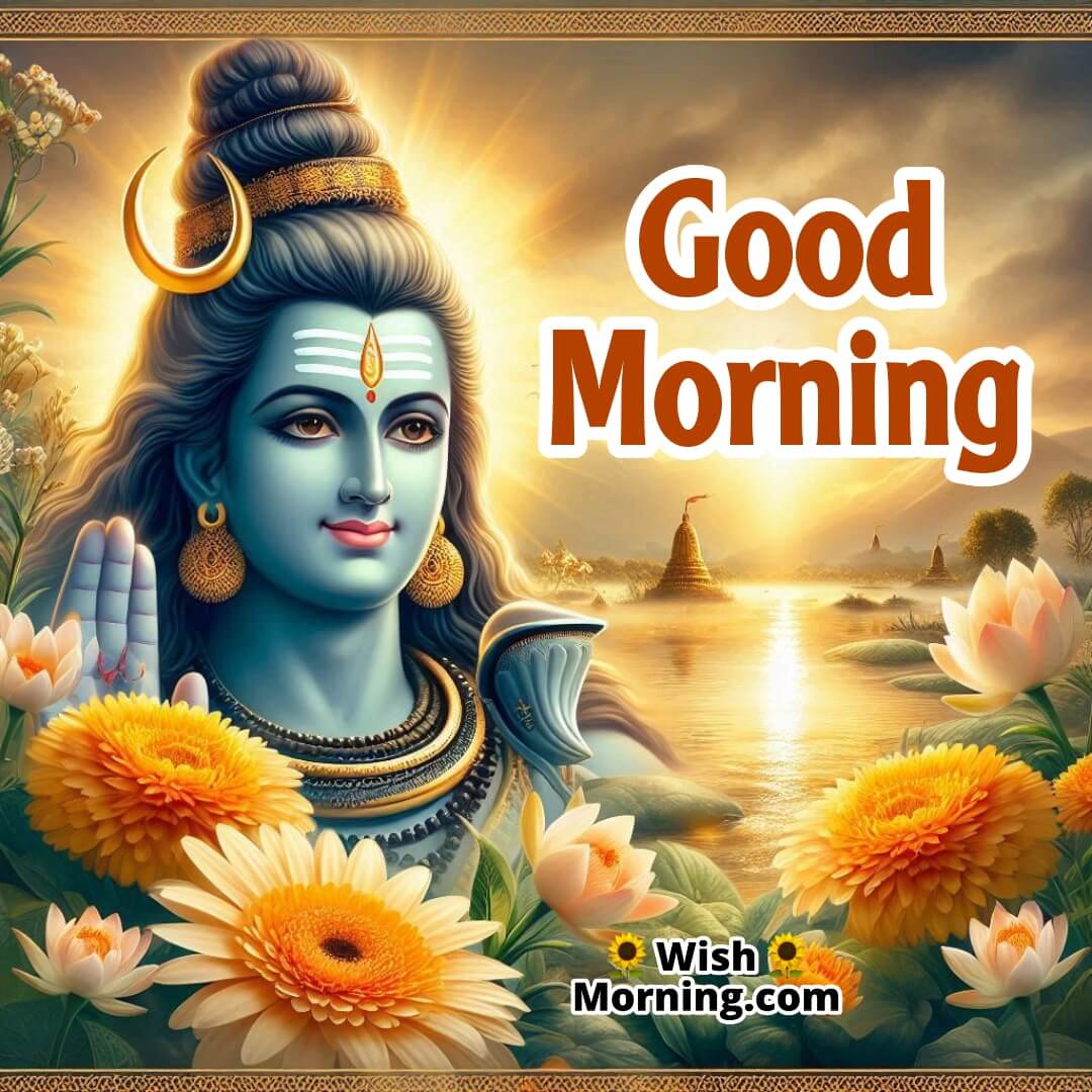 Good Morning Shiva Image