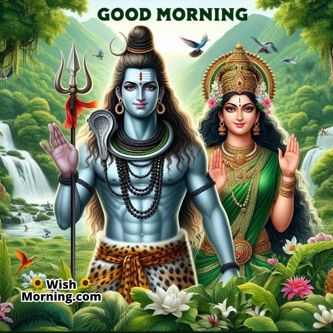 Good Morning Shiva Parvati