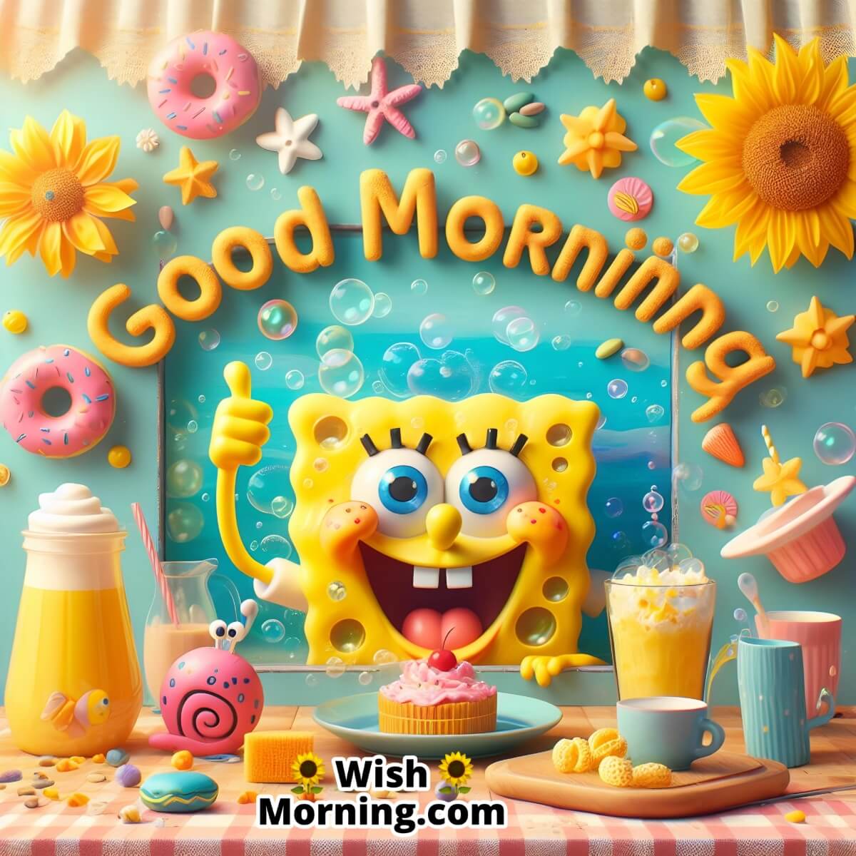 Good Morning Spongebob Squarepants Pic