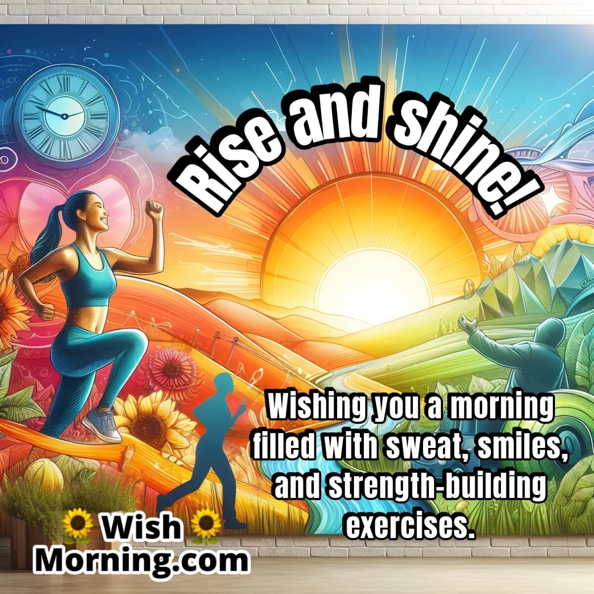 Good Morning Wish For Exercise