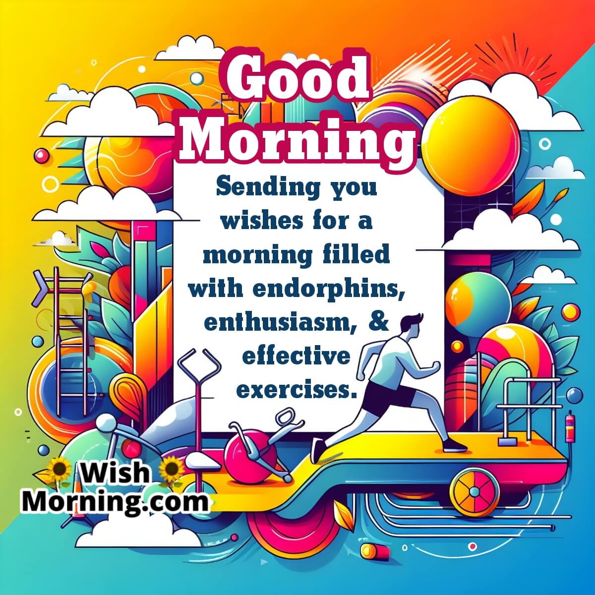 Good Morning Wishes For Exercise