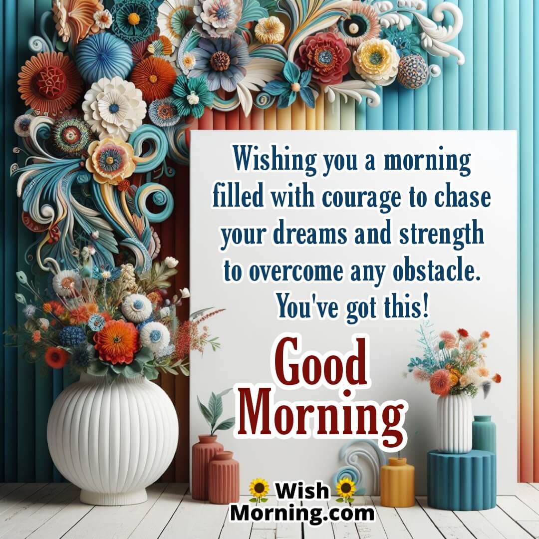 Inspiring Good Morning Wish Greetings