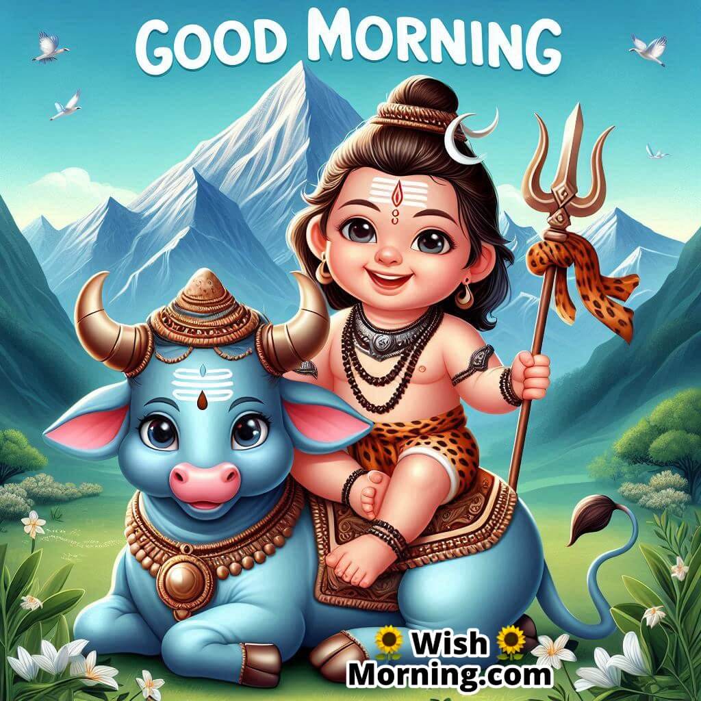 Good Morning Baby Shiva Images