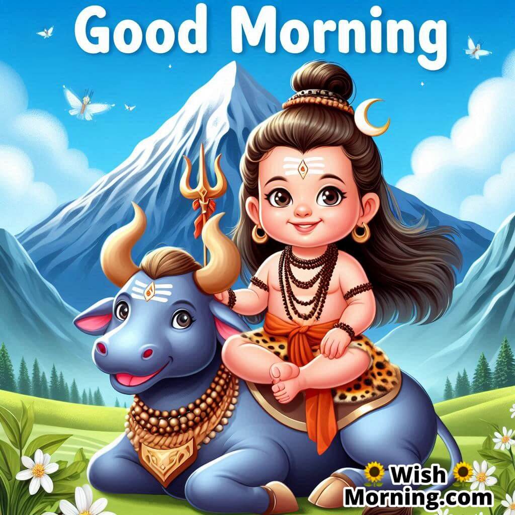 Good Morning Baby Shiva Pic