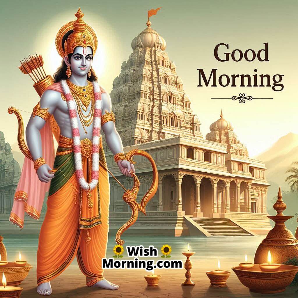 Divine Morning With Lord Ram