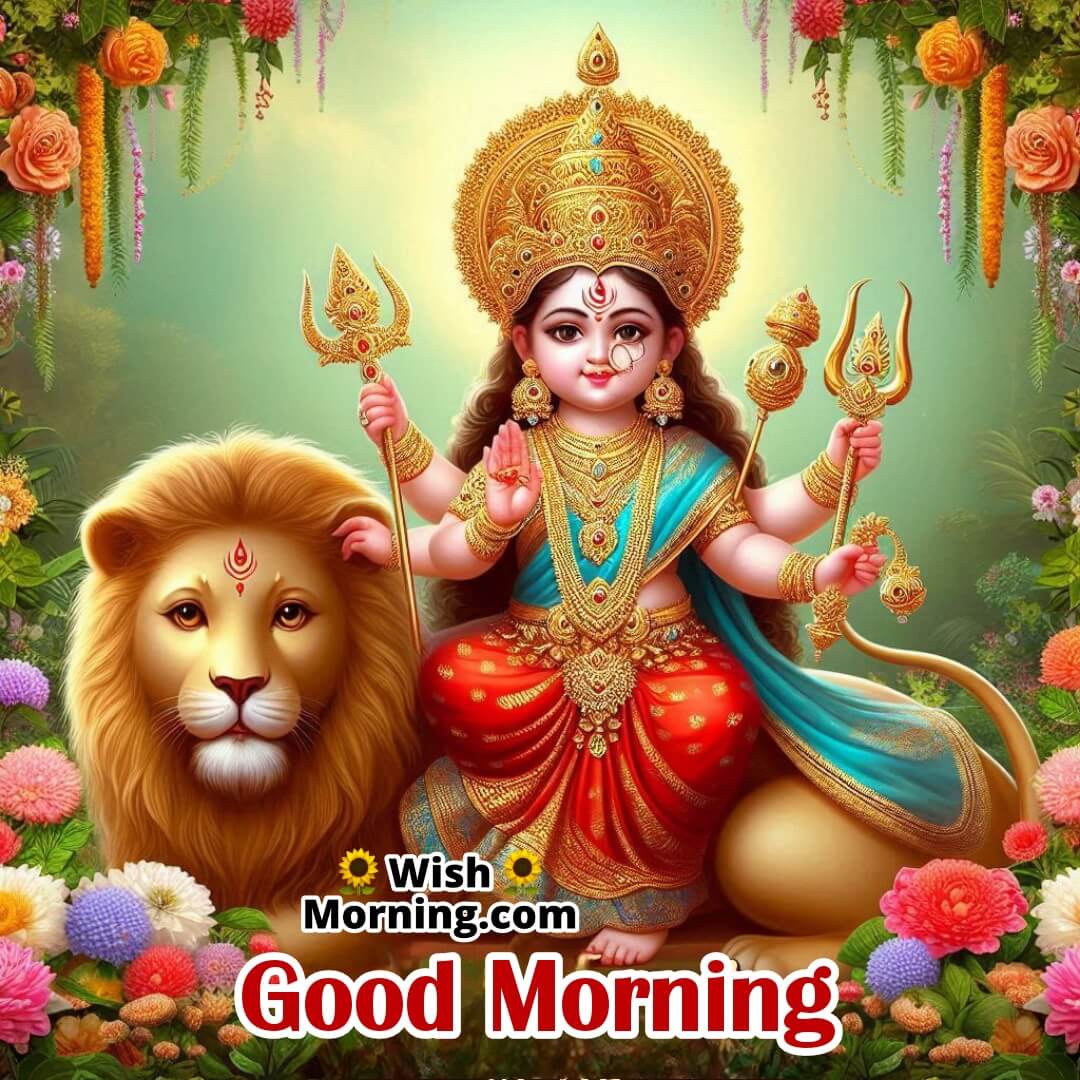 Durga's Dawn Blessings