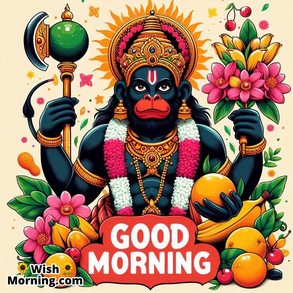 Good Morning Black Hanuman