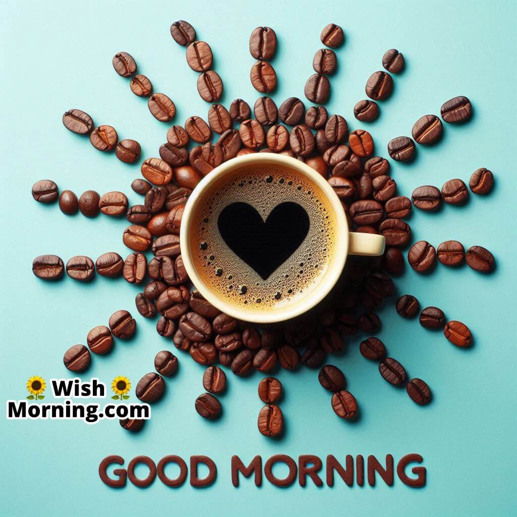 Good Morning Creative Coffee Beans