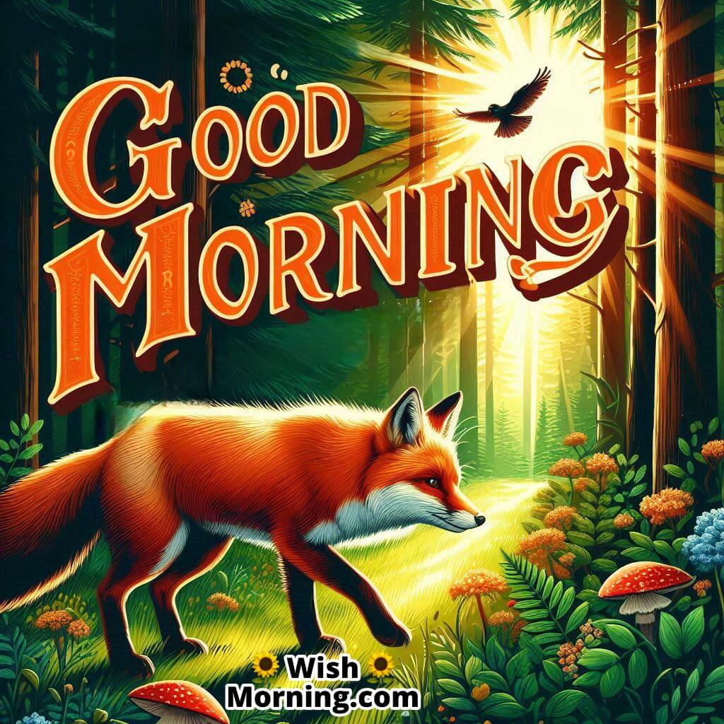 Good Morning Curious Fox