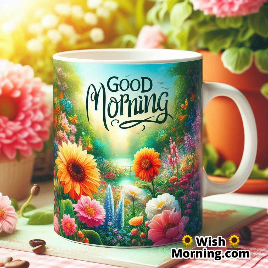 Good Morning Garden Mug