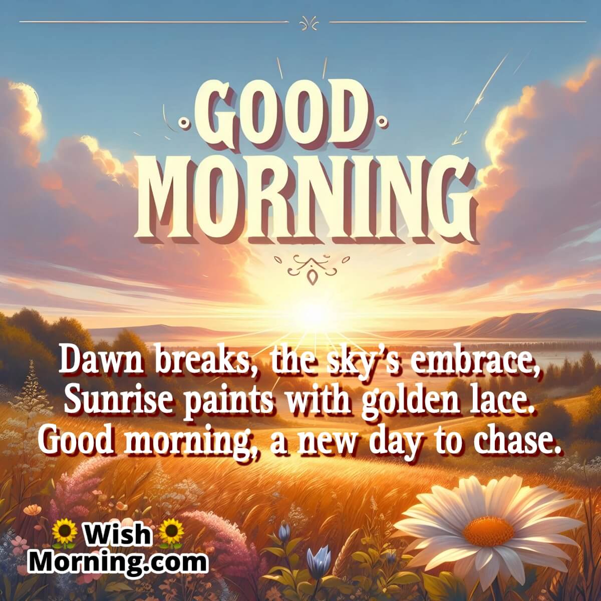 Good Morning Golden Dawn