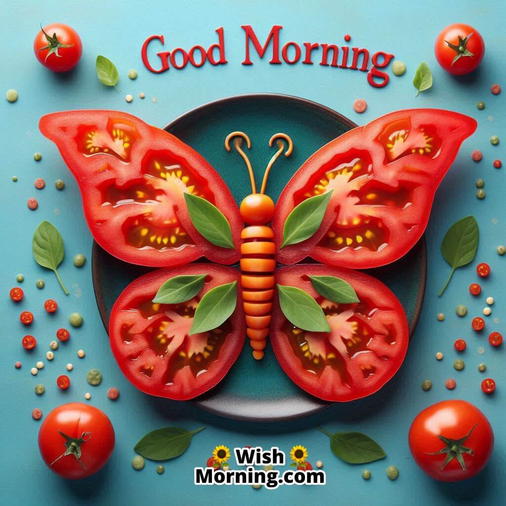 Good Morning Tomatoes Butterfly