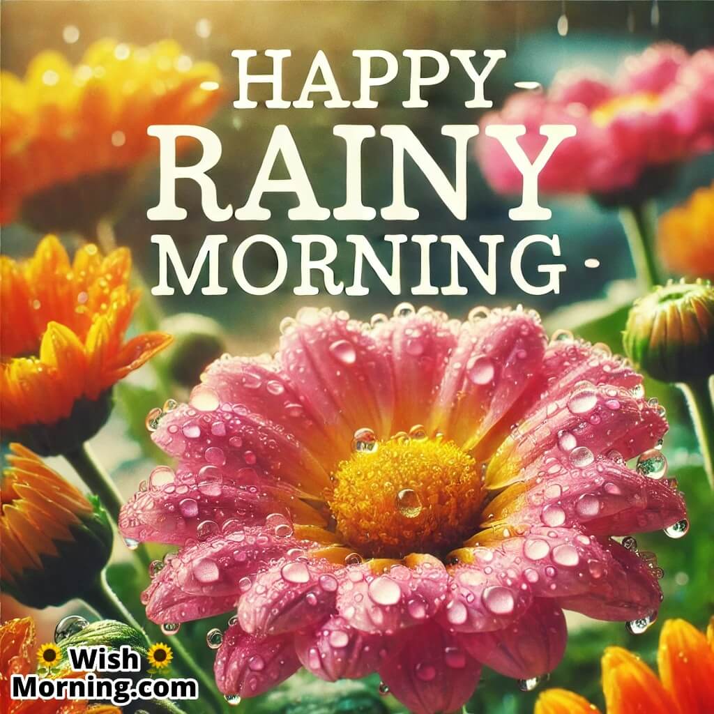 Happy Rainy Morning Image