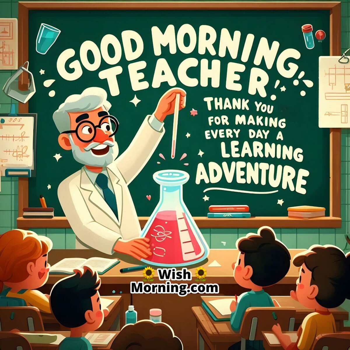 Learning Adventure Morning With Teacher