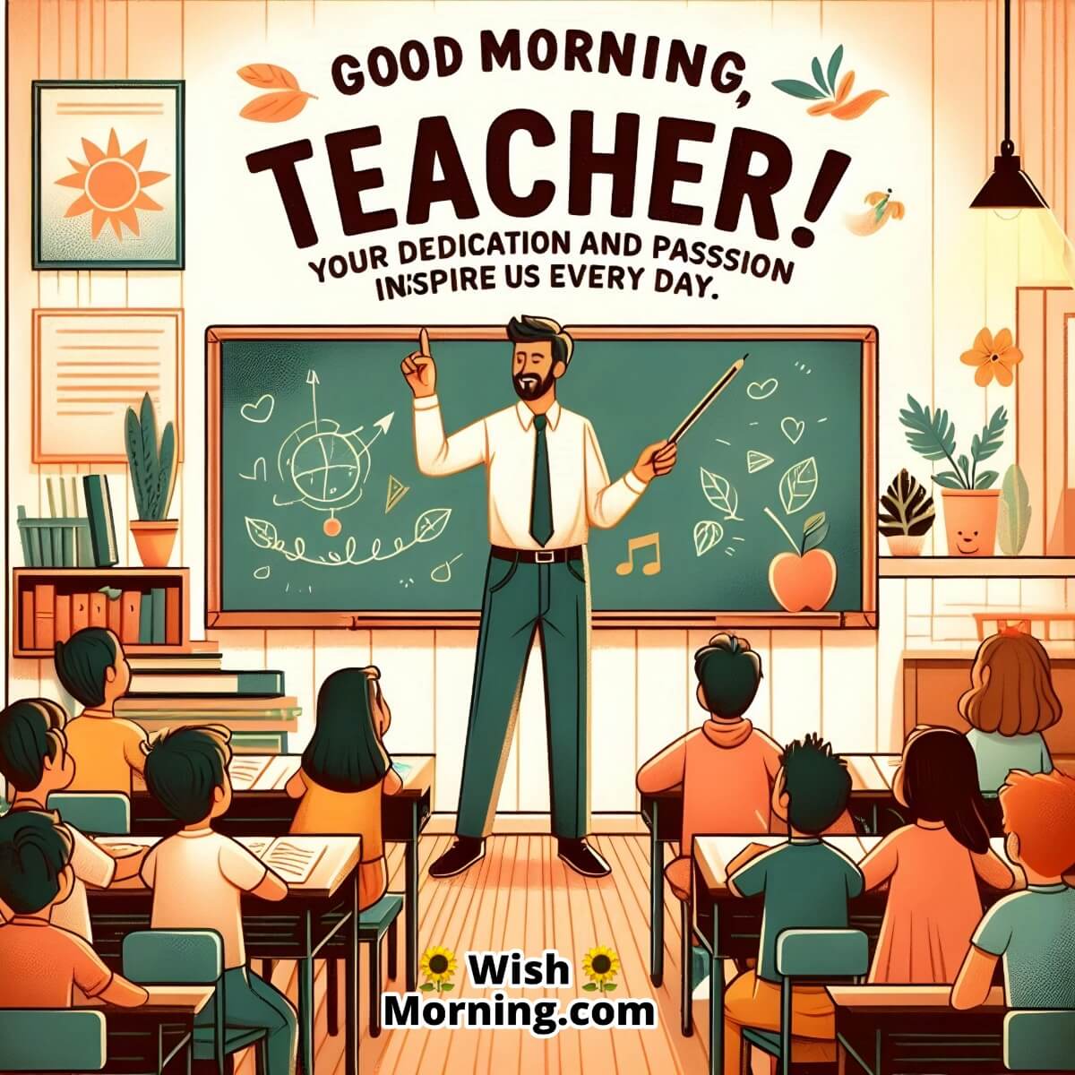 Morning Of Inspirational Dedication For Teacher