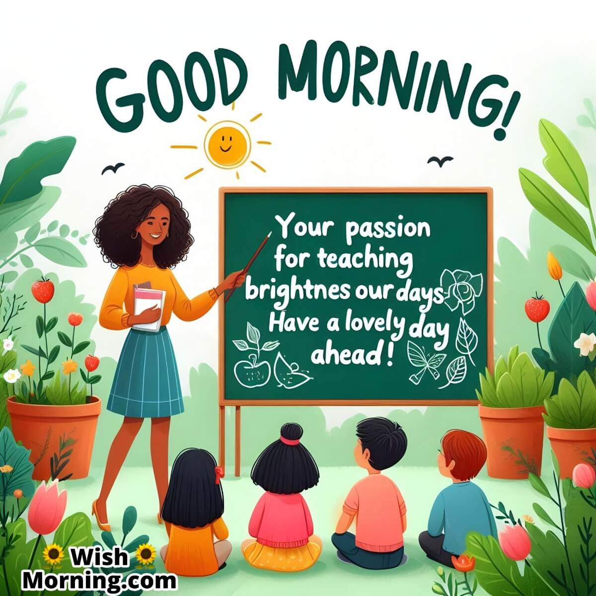 Teacher's Passionate Morning Teaching